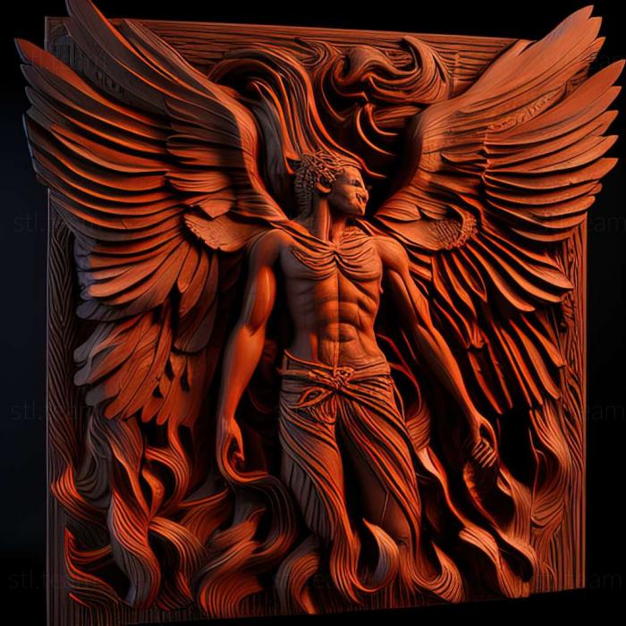 3D model Icarus X Tide of Fire game (STL)
